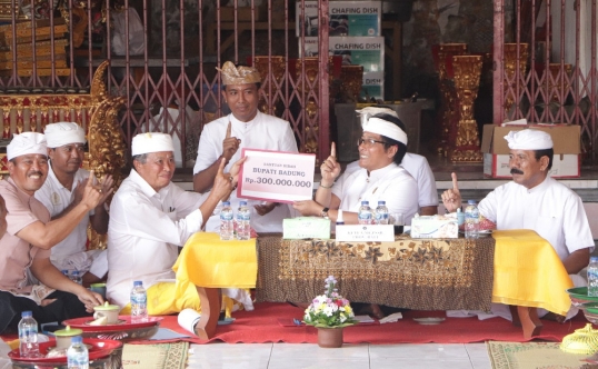 Bupati Giri Prasta Hadiri Parum Tentang Program Dadia Agung Pasek Gelgel Pegatepan Klungkung