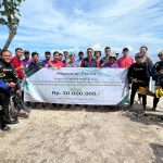 Pegadaian Tanam 3000 Bibit Terumbu Karang untuk Menjaga Kelestarian Ekosistem Lautan dan ikut mendukung pariwisata Taman Wisata Perairan Nusa Penida