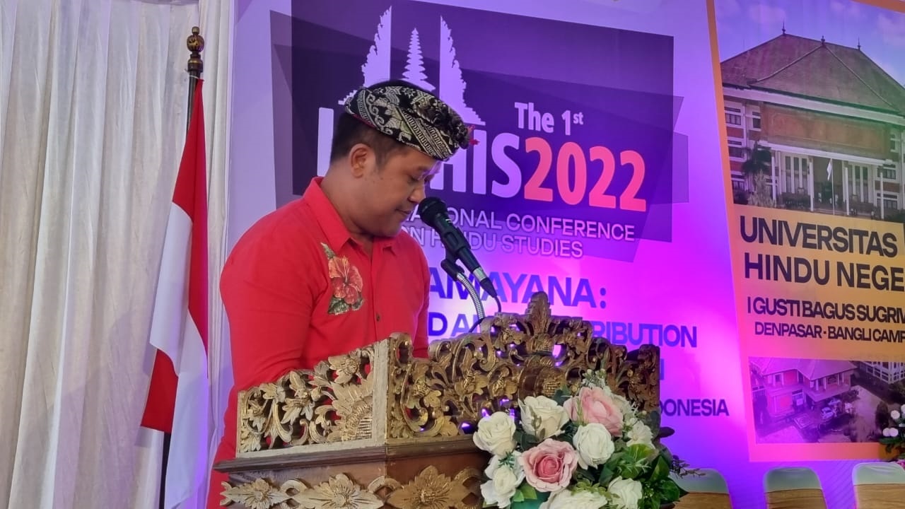Bupati Bangli  Sedana Arta  Apresiasi The First International Conference On Hindu Studies