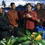 Tekan Laju Inflasi, Sekda Denpasar Alit Wiradana Buka  Pasar Rakyat Kelurahan Panjer.