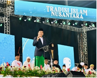 Presiden Jokowi Hadiri Festival Tradisi Islam Nusantara