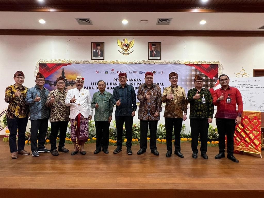 BEI Berikan Literasi Pasar Modal kepada Desa Adat dan 1.000 Pacalang di Bali