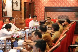 Bupati Sanjaya Terima Entry Meeting BPK RI Perwakilan Bali