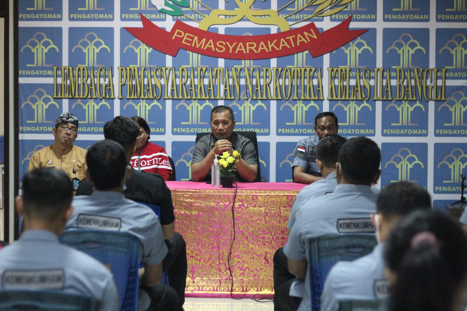 Plt. Dirjen PP Beri Penguatan Tupoksi Dalam UU 22 tahun 2022 Di Lapasitik Bangli.