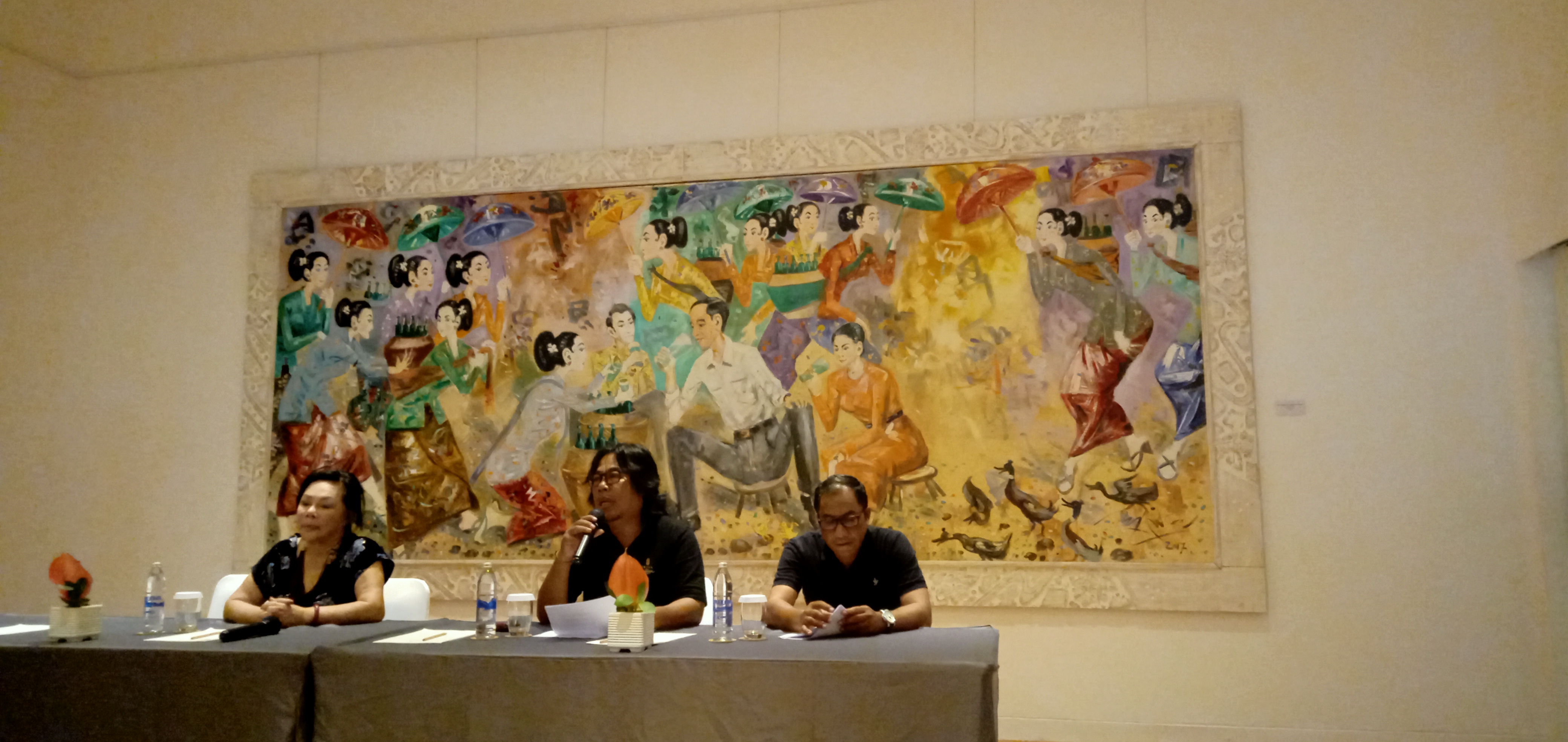 Mengenang Maestro Seni Lukis I Nyoman Gunarsa, Griya Santrian Gelar Pameran bertajuk “In Honor of Nyoman Gunarsa”