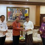 Walikota Denpasar Jaya Negara Menerima Studi Banding Bupati Kabupaten Belu terkait Percepatan Elektronifikasi