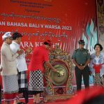 Sekda I Gede Susila Buka Bulan Bahasa Bali ke V Tahun 2023 Kabupaten Tabanan