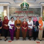 Mensinergikan Program Kerja, Ny. Rai Wahyuni Sanjaya Menerima Kunjungan Ketua BKOW Provinsi