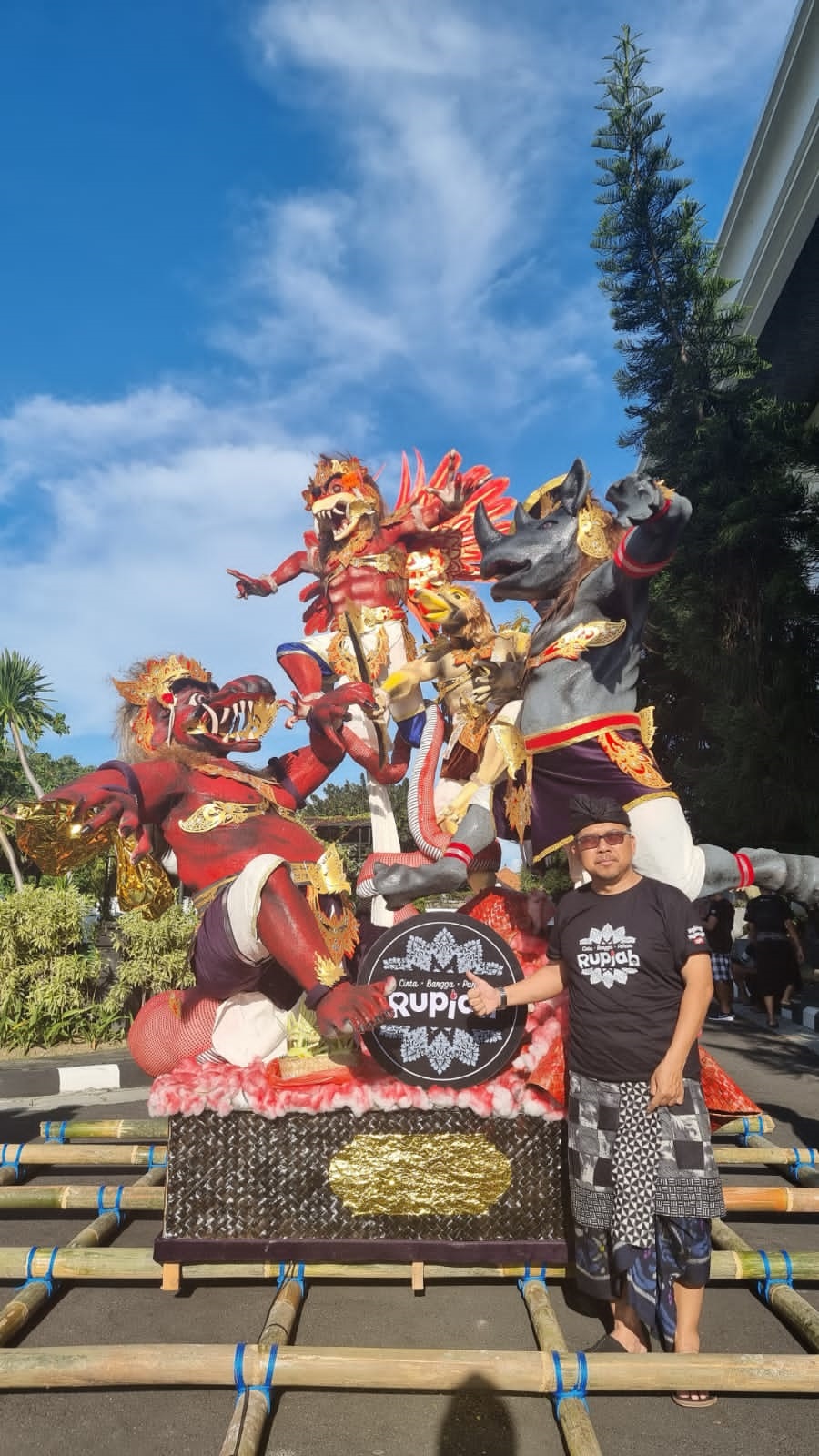 Trisno Nugroho Kepala Perwakilan Bank Indonesia (BI) Wilayah Bali :  Cinta Rupiah Dalam Atraksi Ogoh-ogoh 