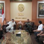 Hari Pertama Tugas Di Bali, Danrem 163/Wira Satya Silahturahmi Ke Kejati Bali