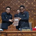 Rapat Paripurna Ke-III Masa Persidangan I, Wawali Arya Wibawa Sampaikan LKPJ Walikota Tahun Anggaran 2022