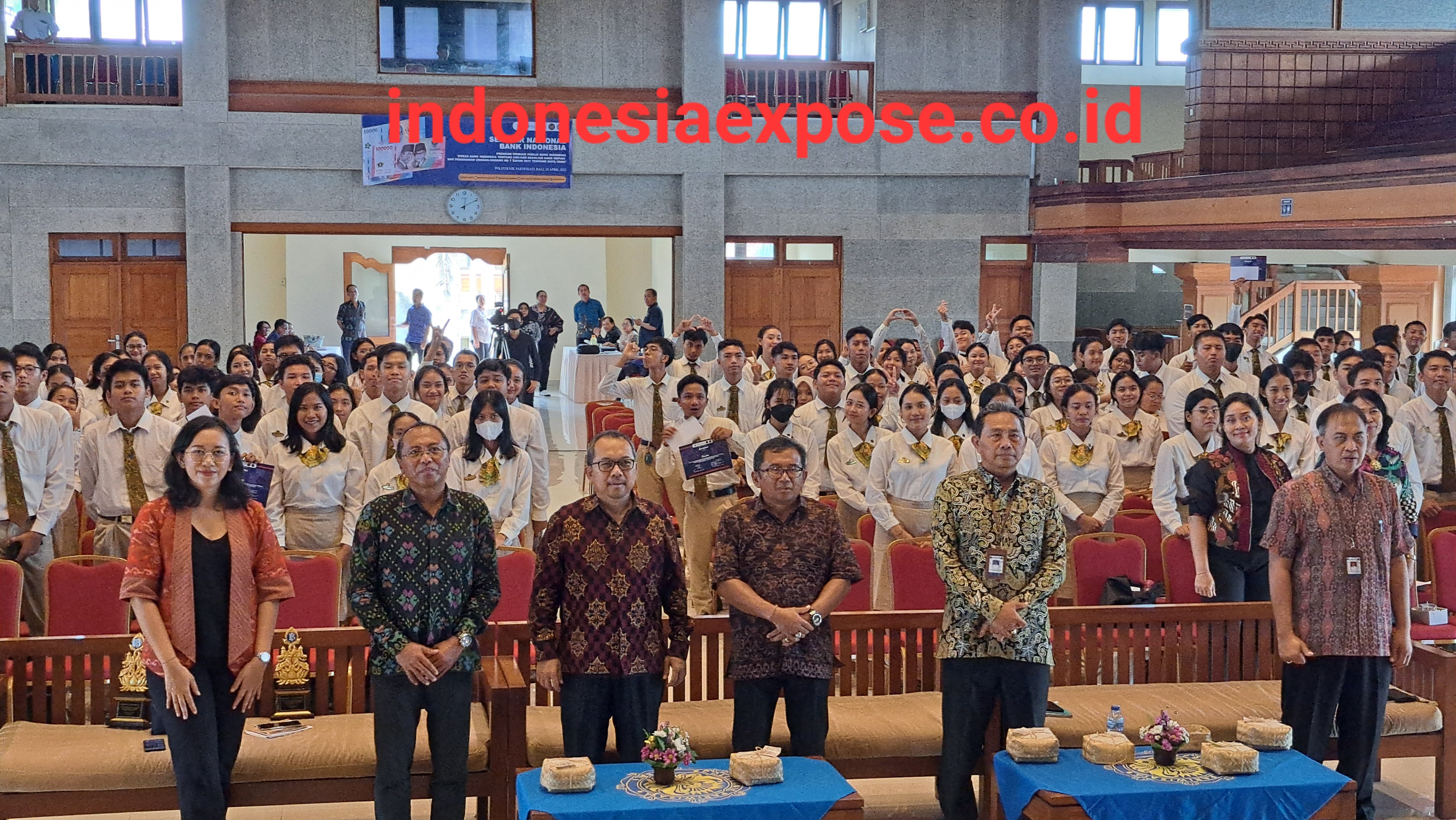 Kampus Poltekpar : BI Perwakilan Bali gelar Seminar Nasional “Memahami Ciri-ciri keaslian Rupiah” 