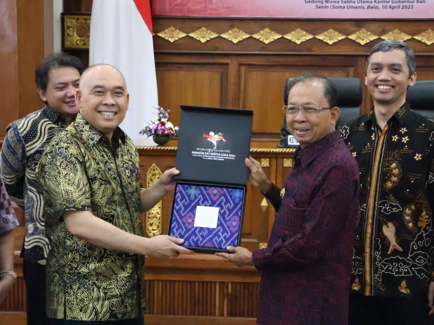 Gubernur Bali Koster  Dukung  Penyusunan RUU Statistik Sebagai Landasan Hukum yang Kuat dalam Penyediaan Data