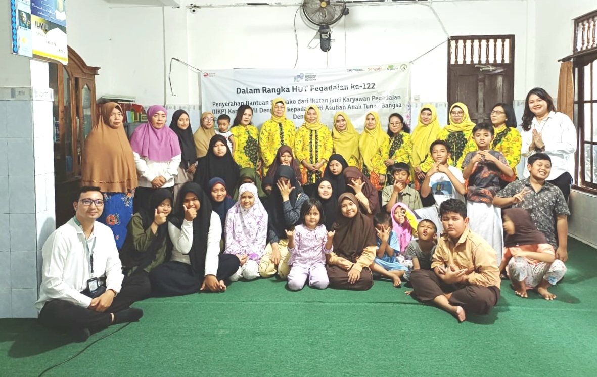 Rayakan Hut Ke-122, PT.Pegadaian Kanwil VII Denpasar, Salurkan Bantuan Peduli Anak Yatim