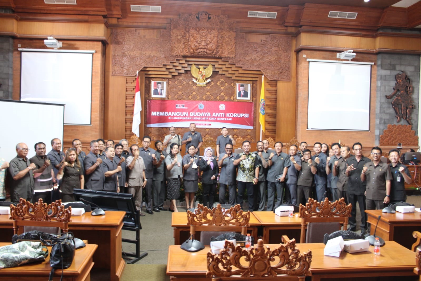 Tingkatkan Pemahaman Budaya Anti Korupsi, Eksekutif – Legislatif Kota Denpasar Gandeng KPK RI Gelar Talkshow