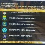 Kota Denpasar Sabet 3 Penghargaan Sekaligus Di Tingkat Nasional Bidang Kepegawaian.