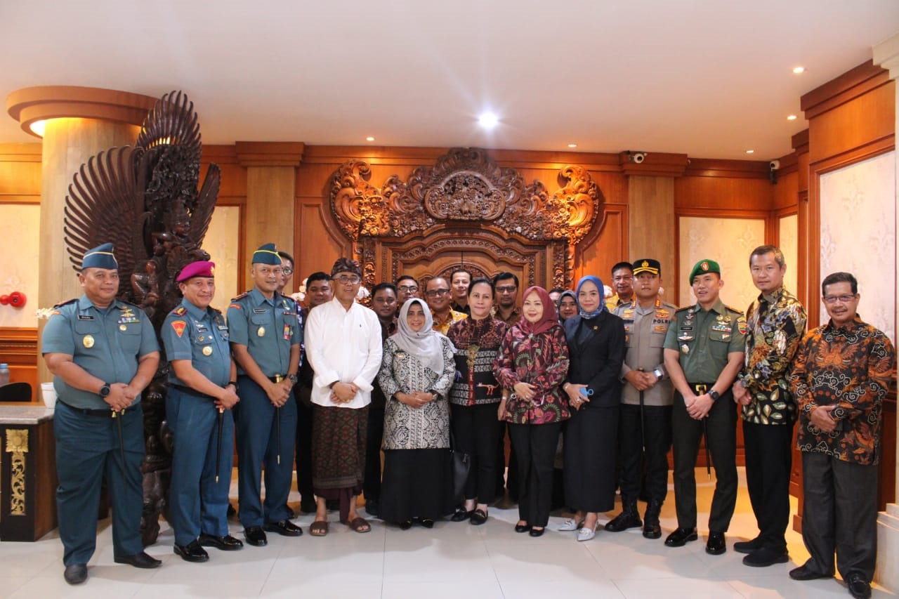 Jaya Negara Terima Kunker Wali Kota dan Jajaran Forkopimda Kota Tanjung Pinang