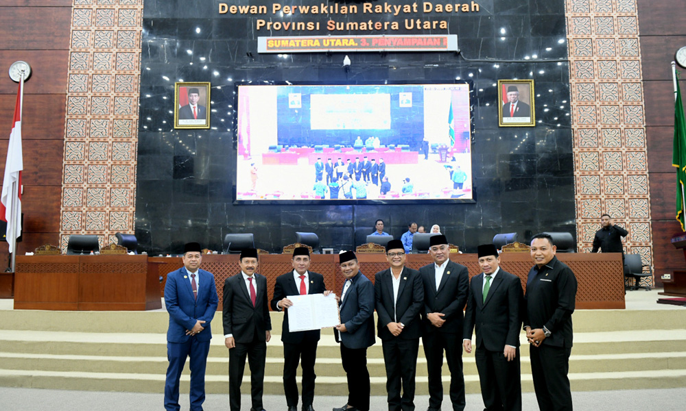 Terima Rekomendasi DPRD Tentang LKPJ Tahun 2022, Gubernur Edy Rahmayadi Langsung Jawab Tentang Proyek Jalan dan Wisma Siosar