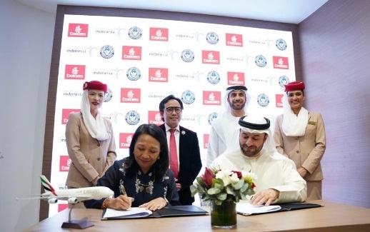 Bangkitkan ekonomi dan buka lapangan kerja, Kemenparekraf Gandeng Emirates Kerja Sama Kembangkan Pemasaran Sektor Parekraf Indonesia