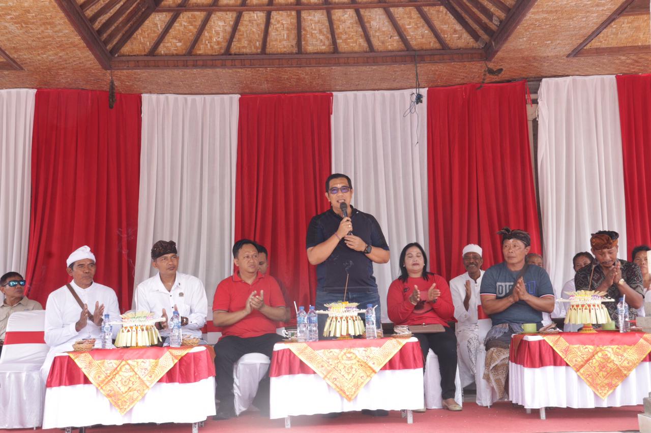 Dukung Konsep Ngayah, Bupati Sanjaya Hadiri Kikian Festival 2023