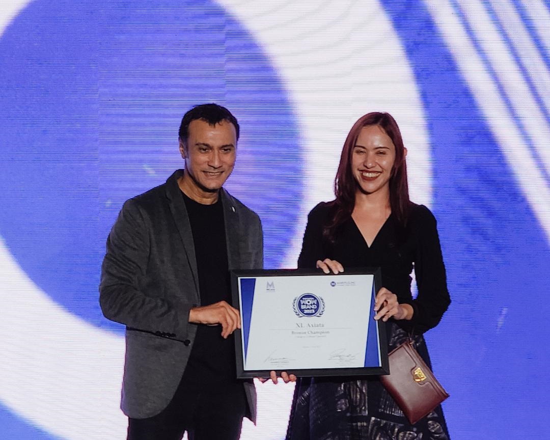 XL Prabayar dan Live.On Raih Penghargaan di WOW Brand Festive Day 2023