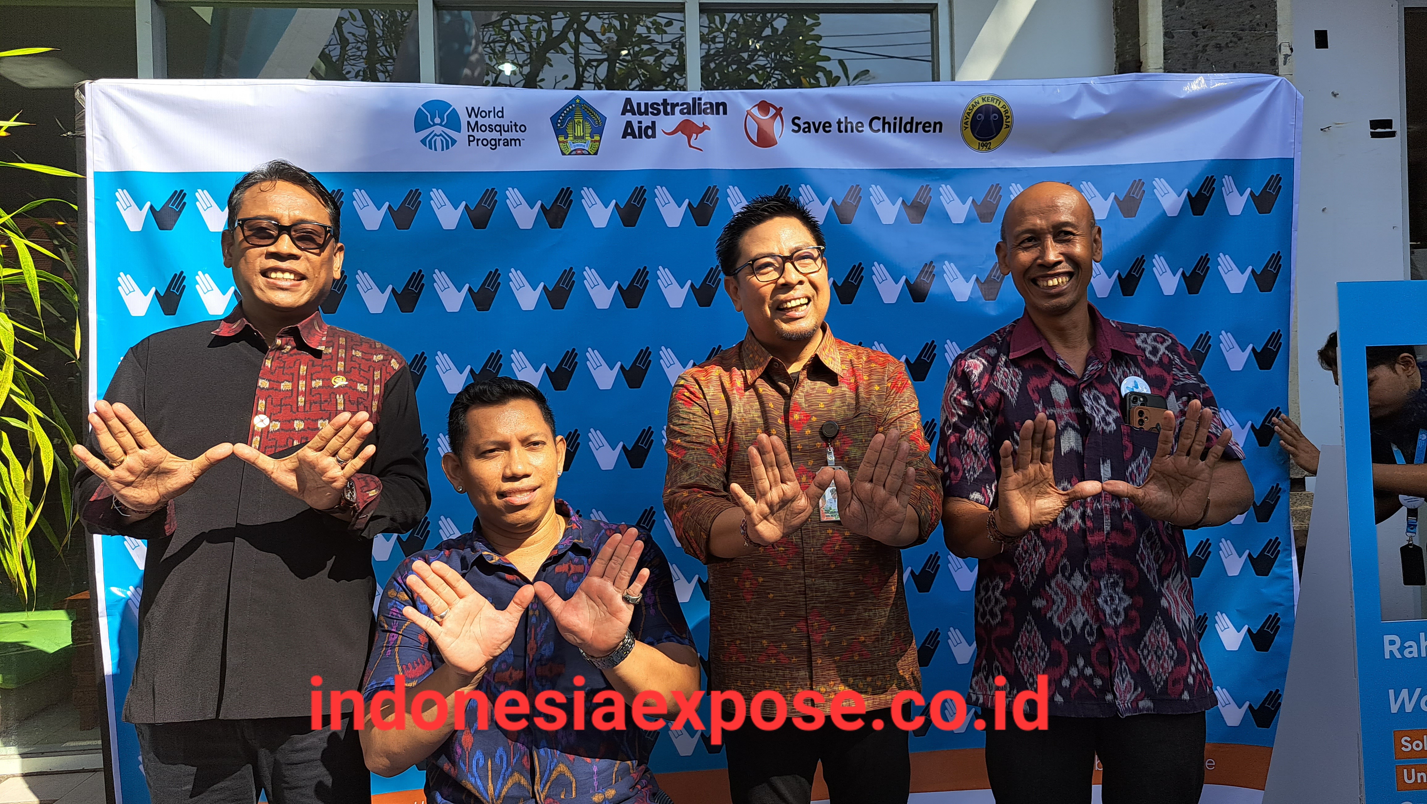 Cegah DBD, Wawali Arya Wibawa Luncurkan Kampanye Metode Wolbachia