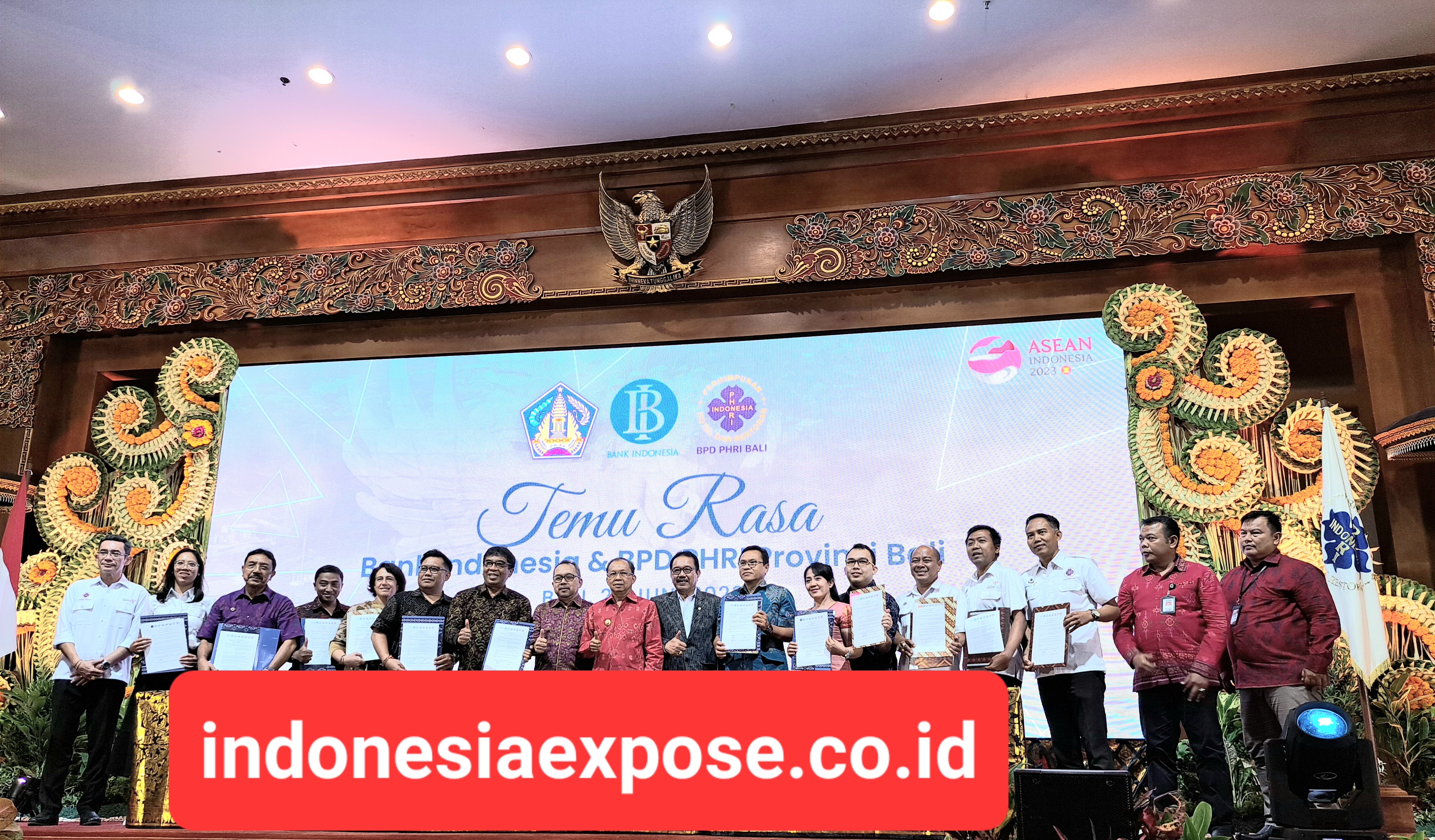 Dukung kebijakan Gubernur Bali : PHRI Bali tandatangangi Kerjasama Penggunaan Produk Pertanian Bali  (Perumda Bali)