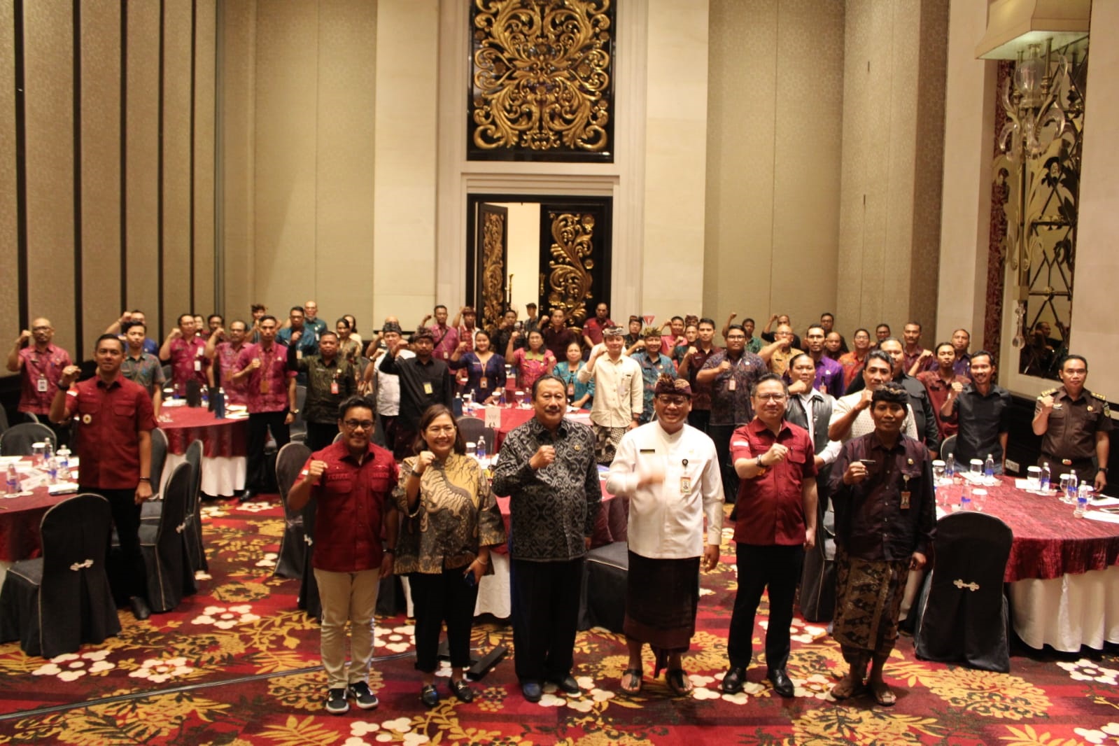 Sekda Denpasar I.B Alit Wiradana Buka Rakor Penanganan PMI-NP dan TPPO.