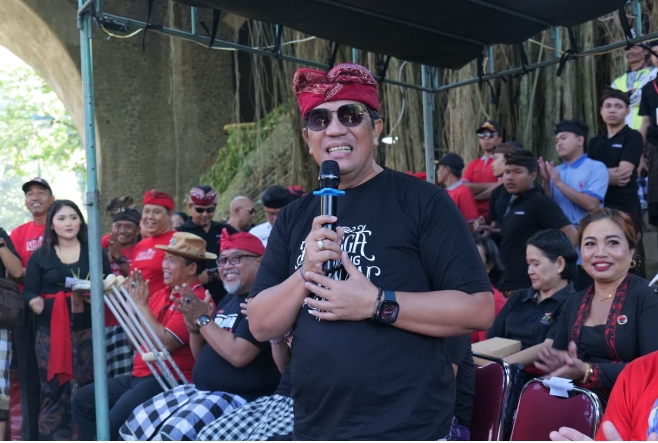 Buka Lomba Mancing ST. Manusmrrti Dauh Pala, Bupati Sanjaya Harap Lomba Mancing Jadi Ajang Silaturahmi dan Rekreasi