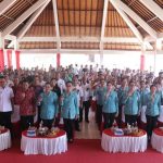 Bunda Rai Wahyuni Sanjaya, Hadiri dan Dukung Pasar Rakyat TP. PKK Buleleng