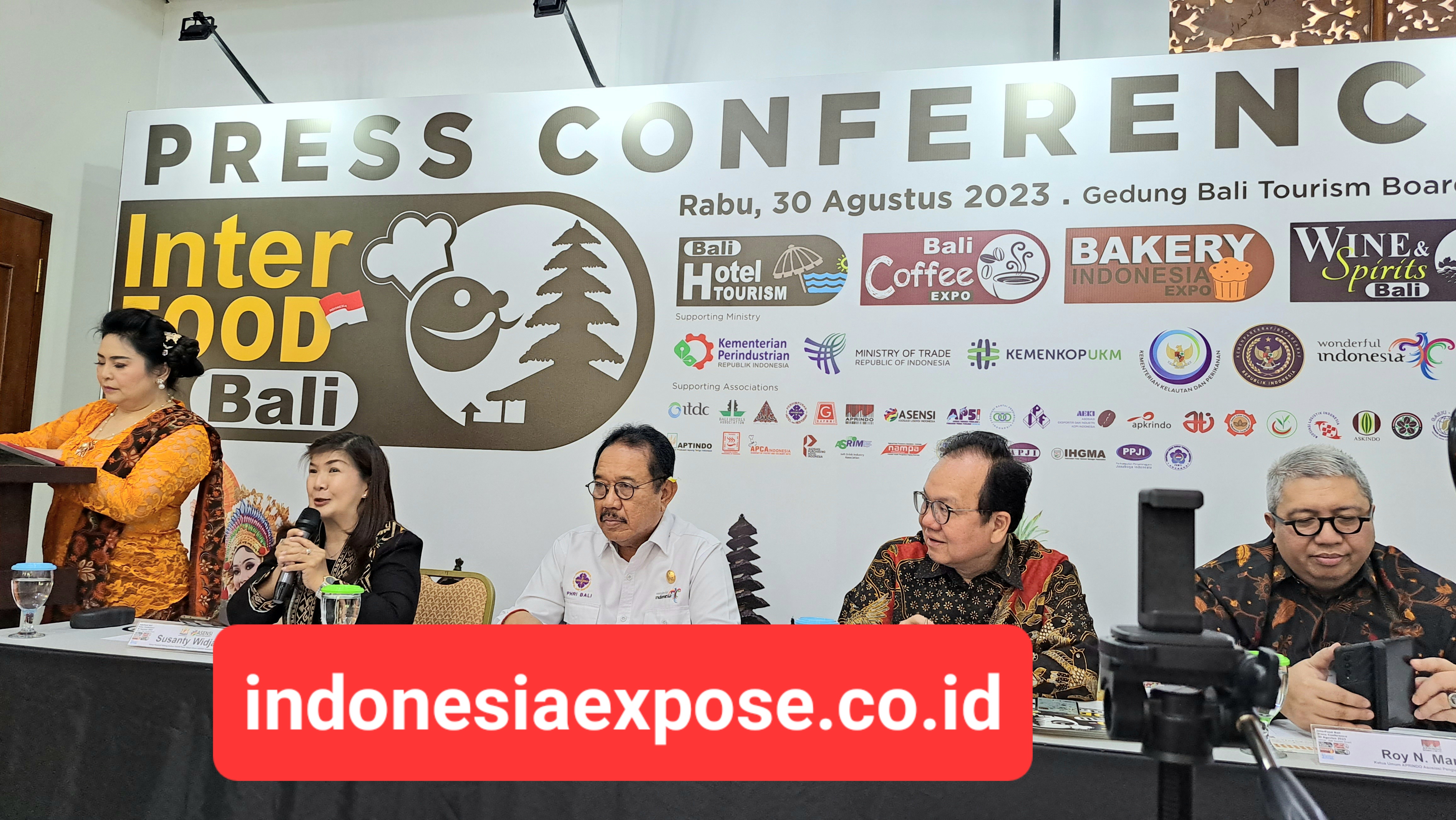 Krista Extibition Gelar Pameran Indonesia  International Food Exhibition 2023 di Bali
