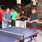 Sambut HUT STDS ke 33, Walikota Jaya Negara Buka Kejuaraan Tenis Meja STDS Banjar Kebon Kori Mangku Kesiman