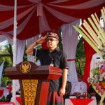 Walikota Jaya Negara Pimpin Apel Peringatan HUT Provinsi Bali ke 65