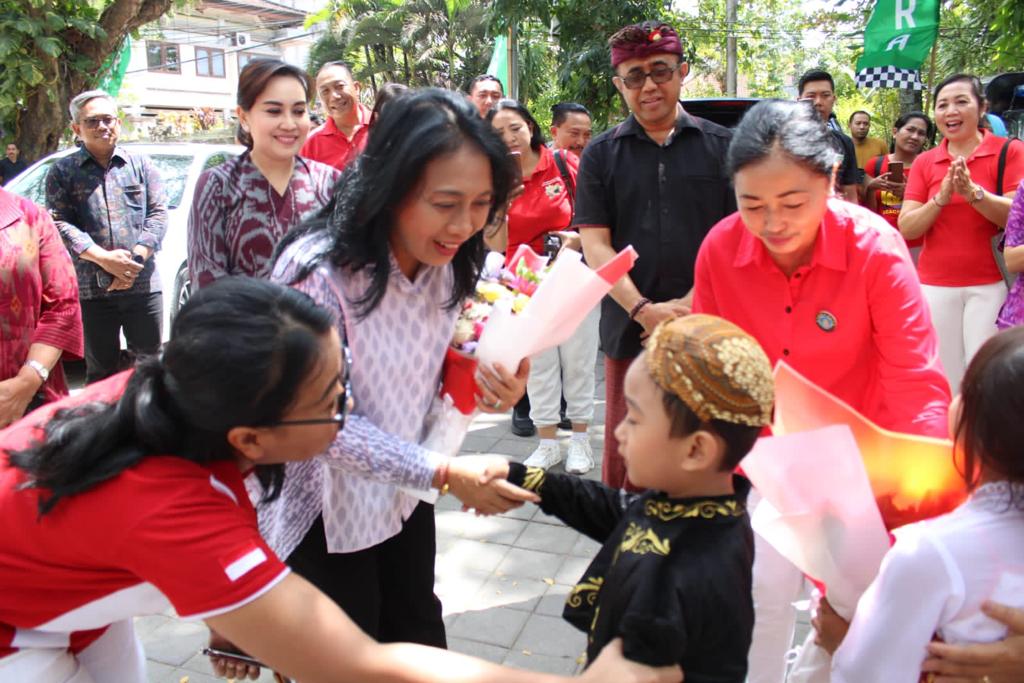 Menteri PPPA RI, Bintang Pupayoga Hadiri Perayaan HUT ke-78 RI oleh IGTKI di Kota Denpasar, Apresiasi Keterlibatan Aktif Anak Dalam Beragam Kegiatan
