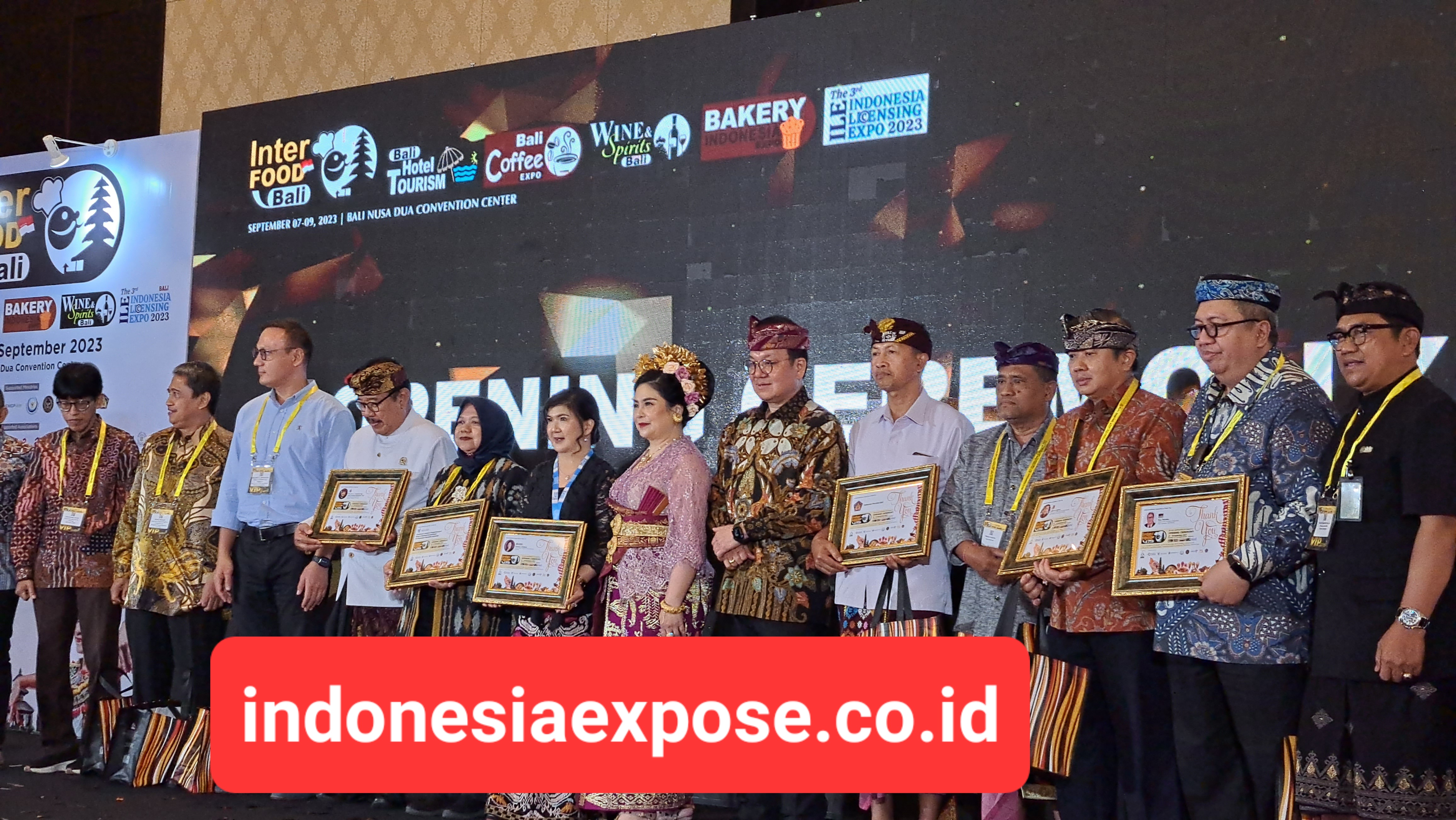 Melibatkan 110 Perusahaan, Bali Interfood  2023 Resmi di Buka