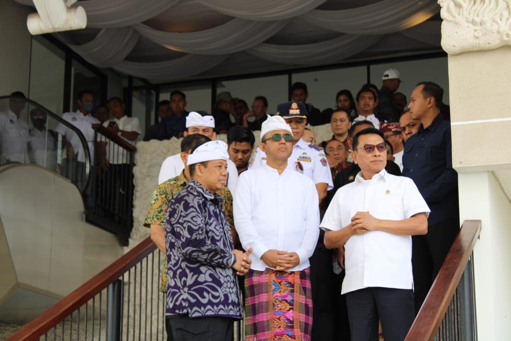 Kunjungi Pelabuhan Sanur, KSP, Kepala Staf Kepresidenan RI, Jendral (Purn) Moeldoko : Harus Menjadi PAD Juga Bagi Daerah