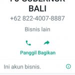 Hati-Hati, Akun WA Palsu Mengatasnamakan Pj Gubernur Bali