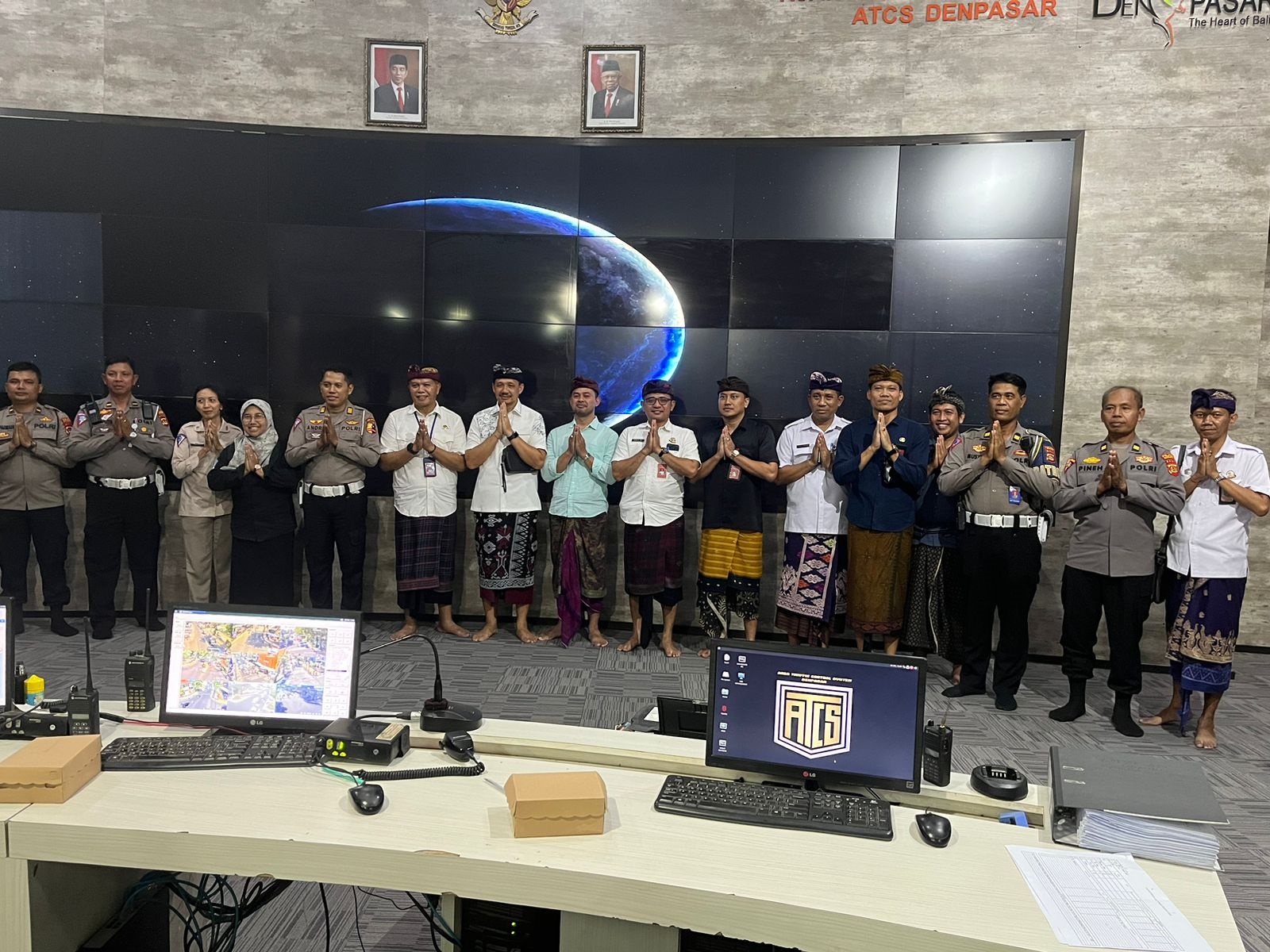 Dukung Kelancaran KTT AIS, Dishub Kota Denpasar Bangun Sinergitas Bersama Polri