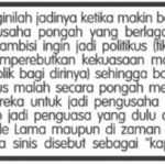 Renungan  Joger