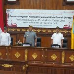 PJ Gubernur Bali, Serahkan Hibah NPHD Pendanaan Pemilukada, Senilai Rp. 197.074.168.000