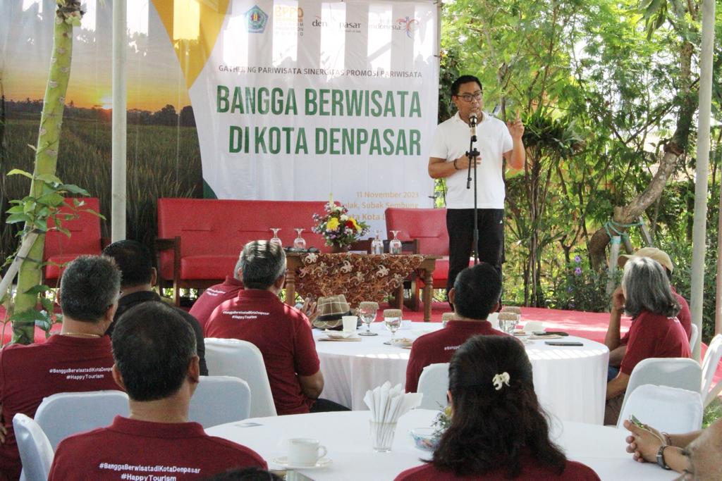 Bertajuk Bangga Berwisata di Kota Denpasar,  Wawali Arya Wibawa Buka Gathering Bersama Stake Holder Pariwisata