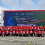 Fornakes Kabupaten Bangli Rayakan Hari Kesehatan Nasional di Alun Alun Bangli