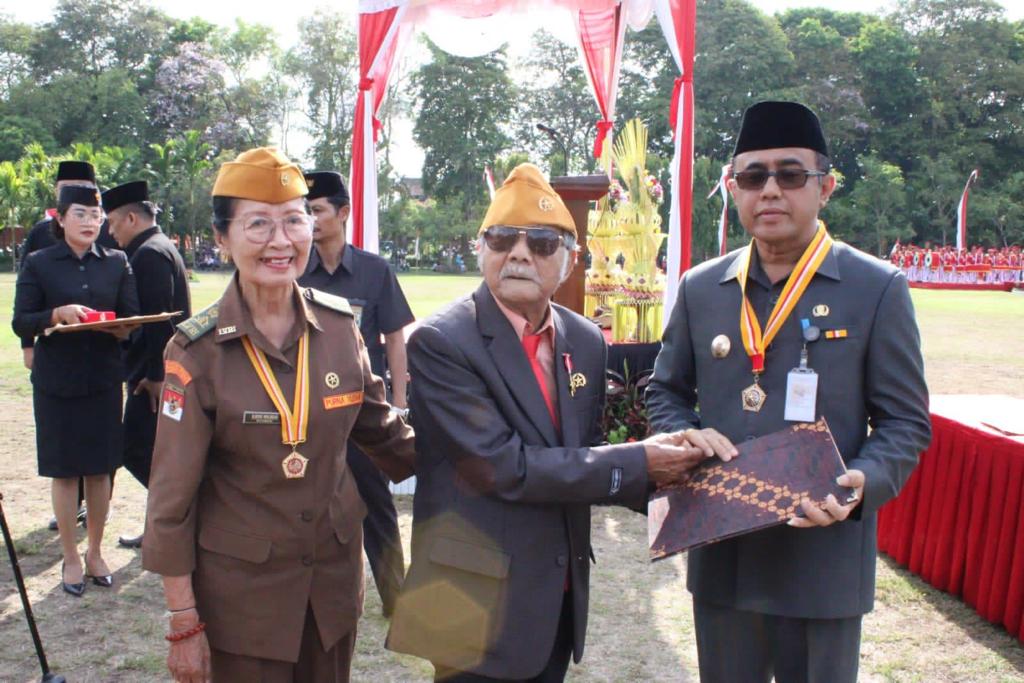 Walikota Denpasar  Jaya Negara Pimpin Apel Peringatan Hari Puputan Margarana 