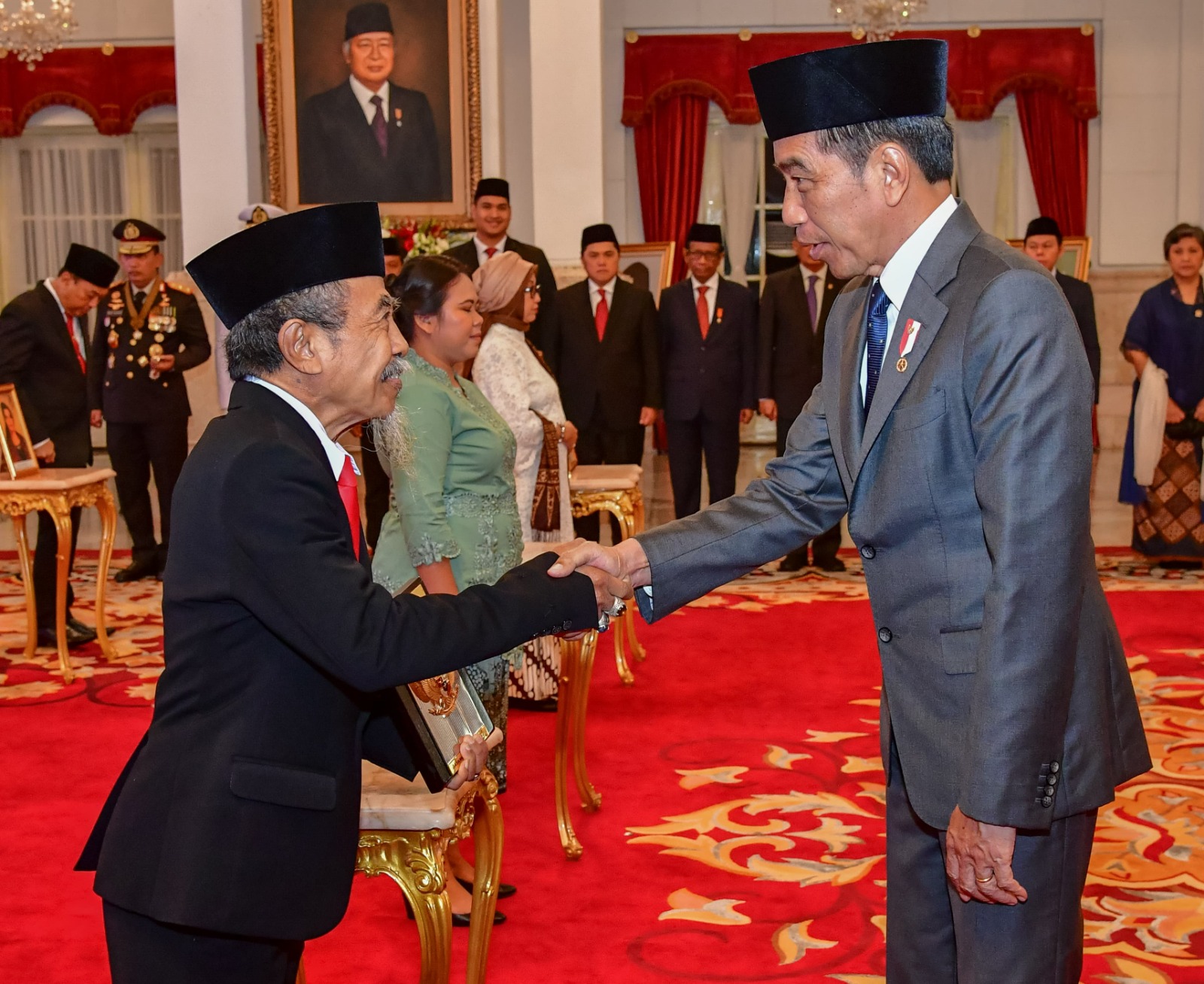 Alm. Ida Dewa Agung Jambe memperoleh Penganugerahan Gelar Pahlawan Nasional Tahun 2023 dari Presiden RI Ir. Joko Widodo 
