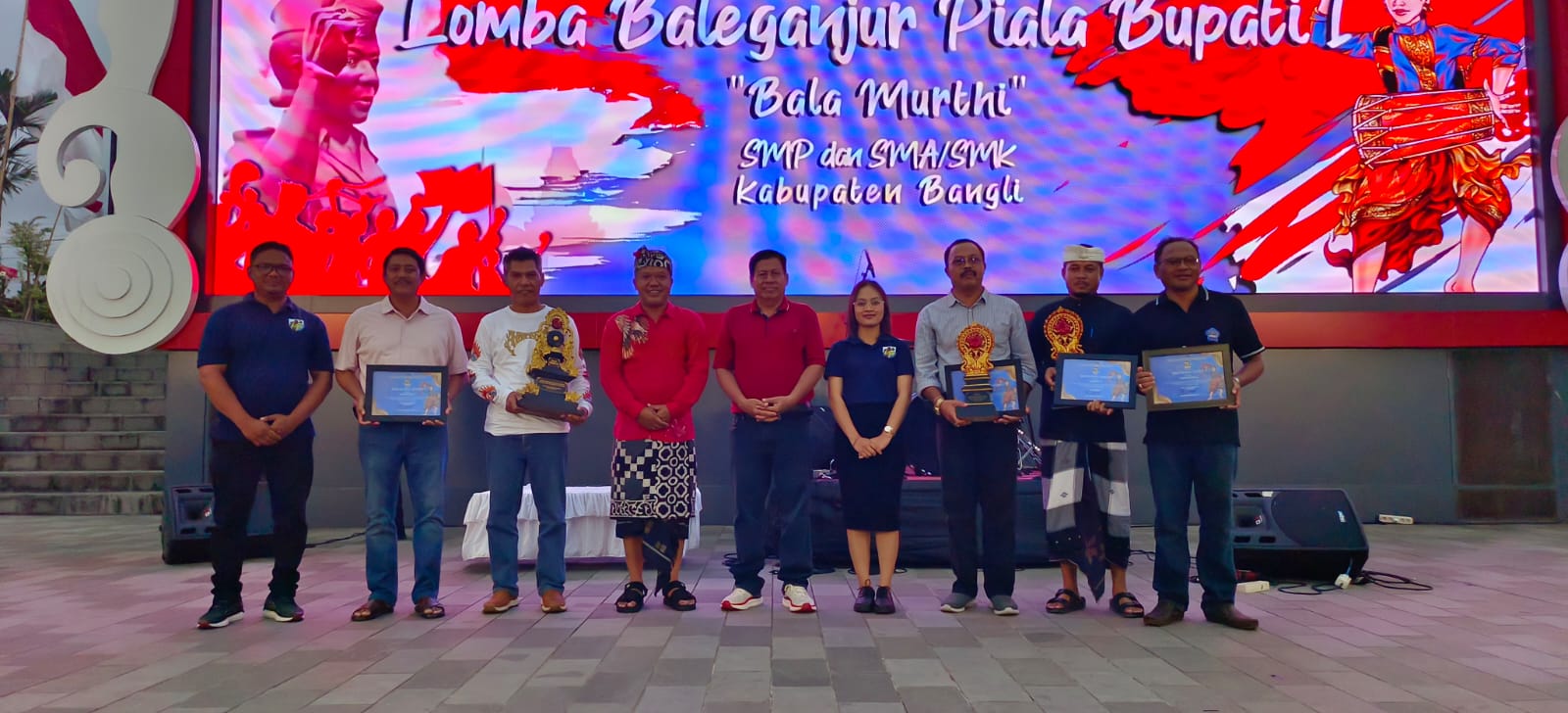 Bupati Sedana Arta Apresiasi DPD KNPI Kabupaten Bangli, Sukses Gelar Lomba Baleganjur