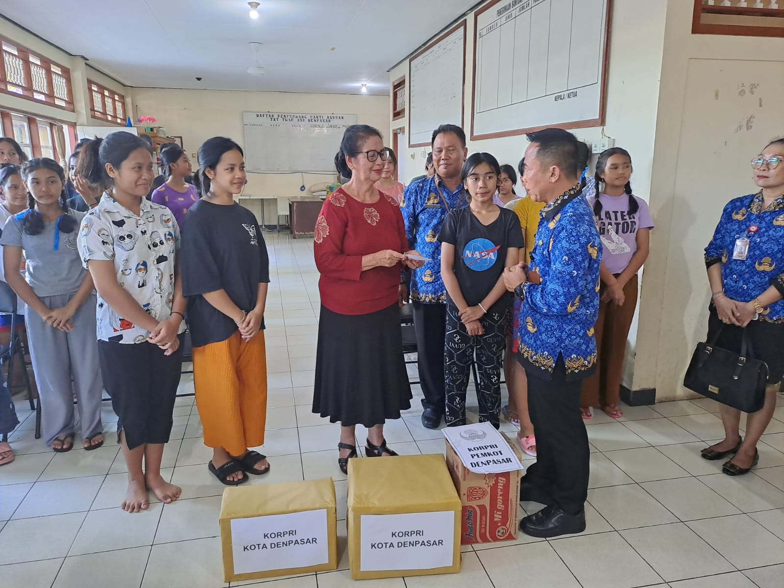 Serangkaian Menyambut HUT ke-52, Korpri Kota Denpasar Serahkan Bantuan, Sasar Panti Asuhan