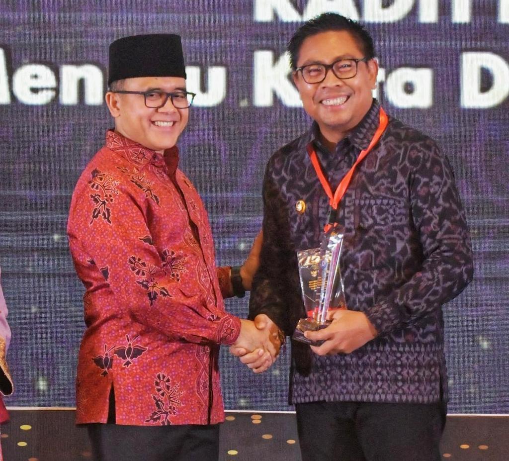 Inovasi “Raditya” Pemkot Denpasar Raih Penghargaan Top 45 Inovasi Pelayanan Publik Tingkat Nasional