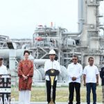 Presiden Joko Widodo Resmikan PSN Tangguh Train 3 di Teluk Bintuni