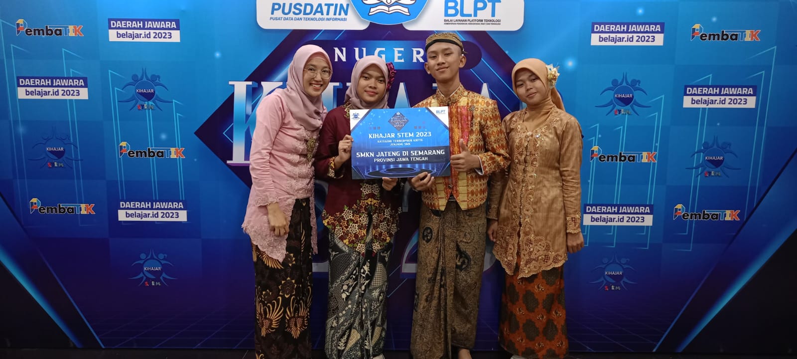 SMKN Jateng Semarang Menangi Ajang Kompetisi Nasional Kihajar STEM 2023