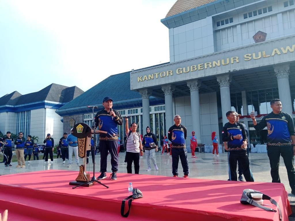 HUT Korpri ke 52 Tahun 2023, Pemprov Sultra Gelar Jalan Sehat dan Senam Bersama